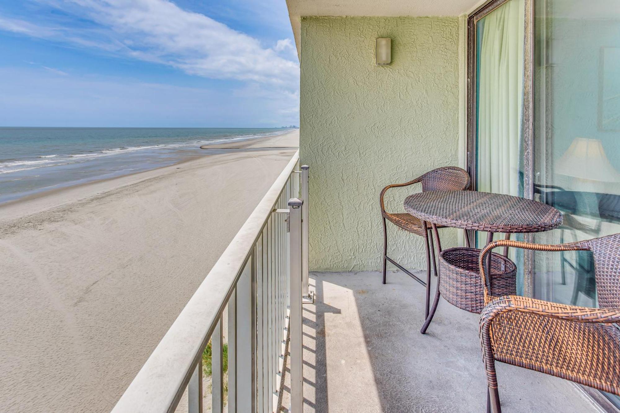 Myrtle Beach Oceanfront Condo With Resort Perks! Екстер'єр фото